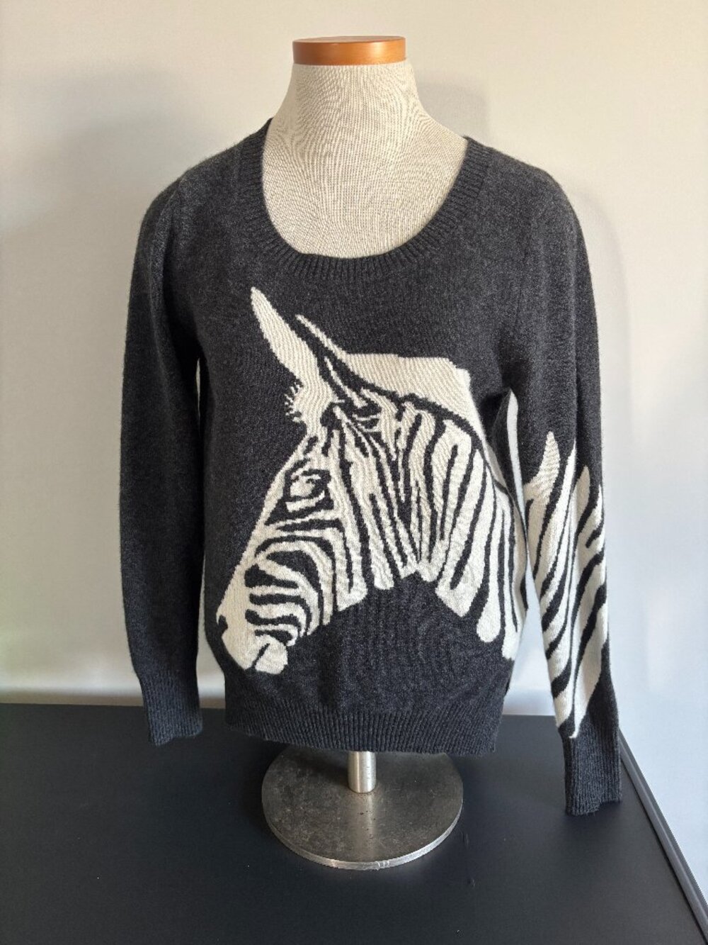 Elana Solano Zebra Cashmere Sweater
